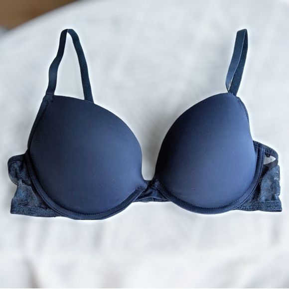 La SENZA Other - LA SENZA Remix navy padded bra 36C B002